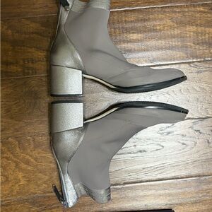 Cole Haan Women's Taupe Heeled Boots